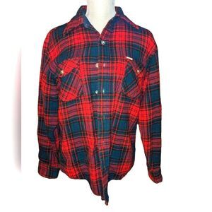 Oshkosh B'gosh vintage plaid flannel shirt‎
